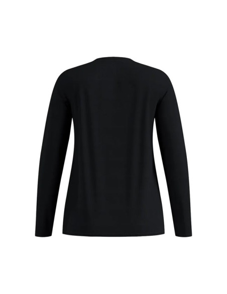 Póló Odlo T-SHIRT CREW LS ZW CHILL-TEC Black