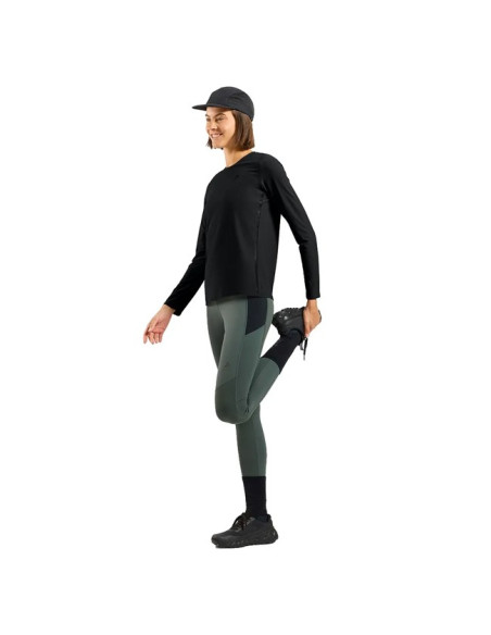 Koszulka Odlo T-SHIRT CREW LS ZW CHILL-TEC Black