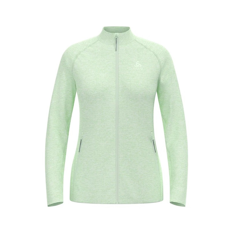 Polarfleece Odlo MID LAYER FZ TENCIA Ambrosia Melange