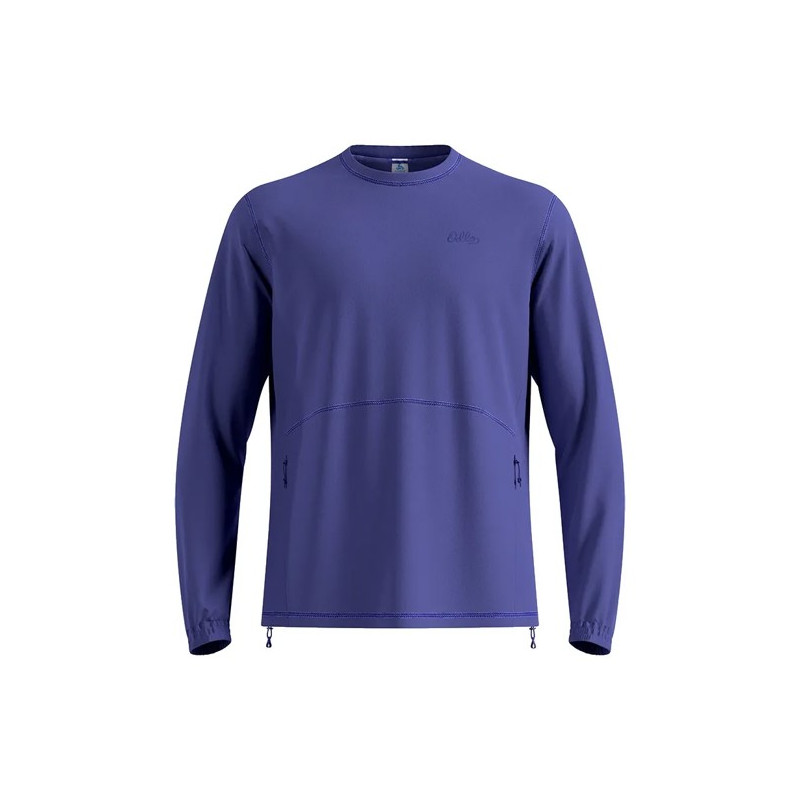 Podszewka polarowa Odlo MID LAYER CLASSIC CREW Skipper Blue