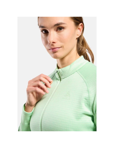 Forro polar Odlo MID LAYER FZ TENCIA Ambrosia Melange