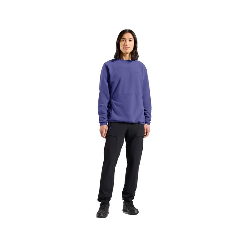 Podszewka polarowa Odlo MID LAYER CLASSIC CREW Skipper Blue