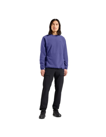 Fleeceová mikina Odlo MID LAYER CLASSIC CREW Skipper Blue