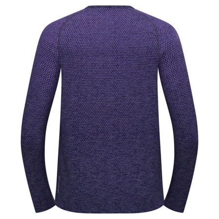 Póló Odlo CREW LS ESSENTIAL SEAMLESS Eclipse Melan 2