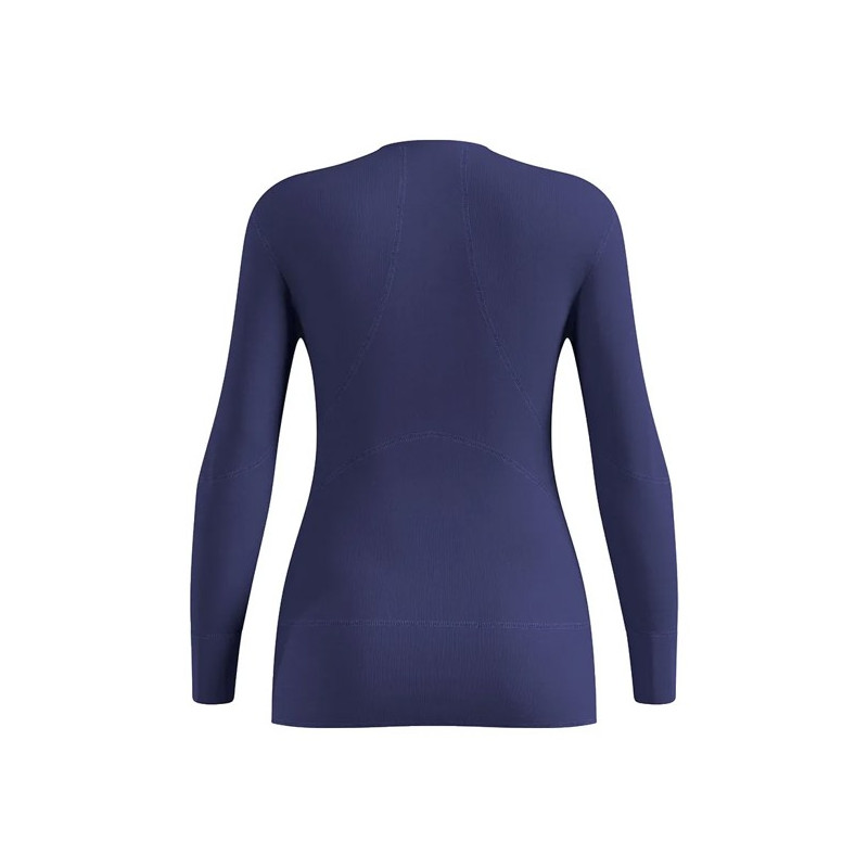 Póló Odlo TOP CREW LS ACTIVE X-WARM Skipper Blu