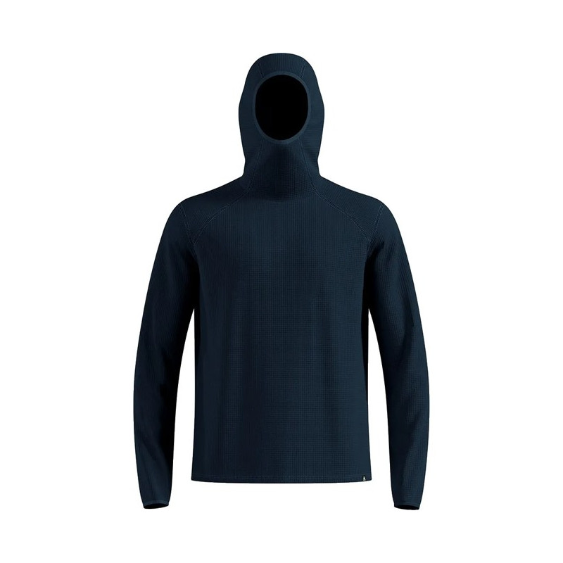 Megztinis Odlo MID LAYER HOODY CUBIC Dark Sapphire