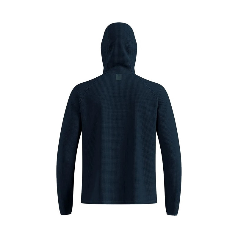 Felpa Odlo MID LAYER HOODY CUBIC Dark Sapphire