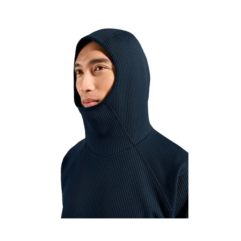 Sudadera Odlo MID LAYER HOODY CUBIC Dark Sapphire