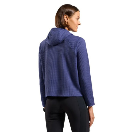Sudadera Odlo MID LAYER HOODY CUBIC Skipper Blue 2