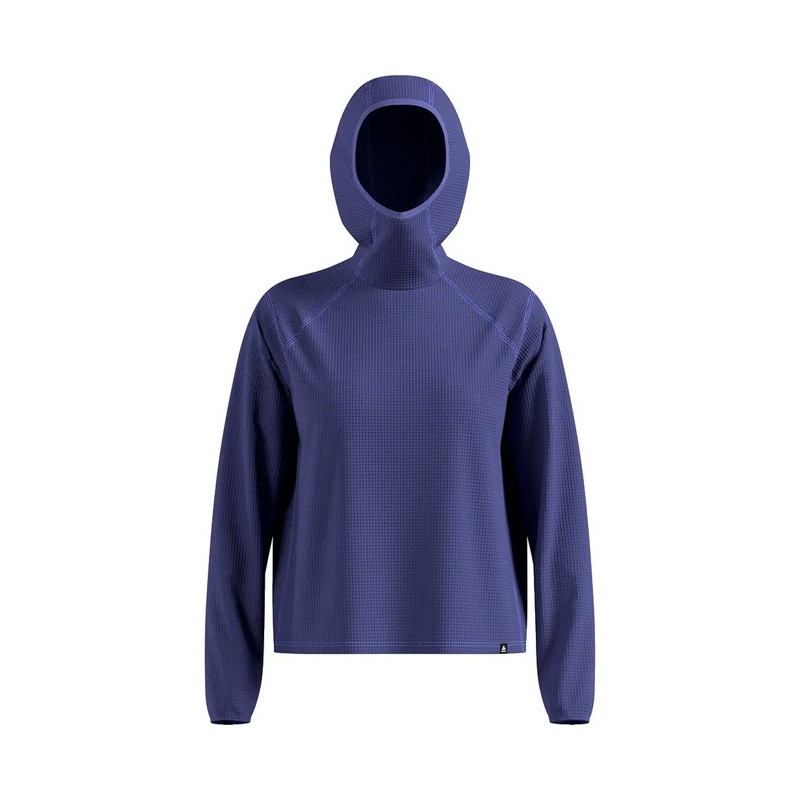 Sweatshirt Odlo MID LAYER HOODY CUBIC Skipper Blue