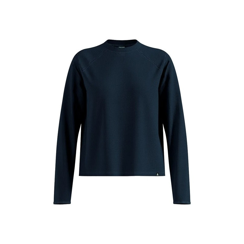 Camisola com capuz Odlo MID LAYER CUBIC Dark Sapphire