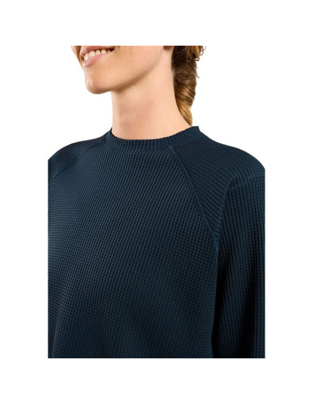 Jopica s kapuco Odlo MID LAYER CUBIC Dark Sapphire