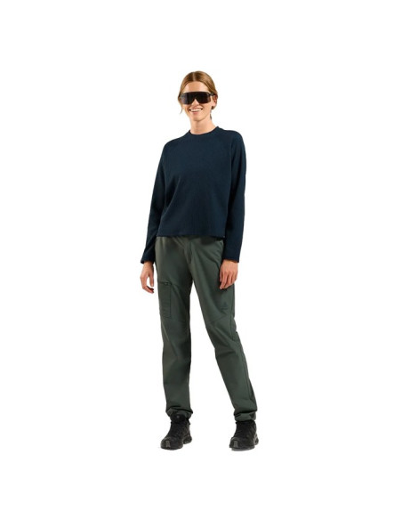 Camisola com capuz Odlo MID LAYER CUBIC Dark Sapphire