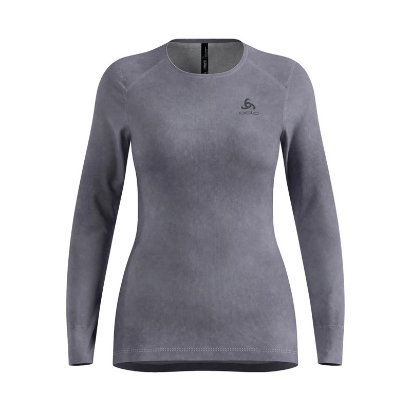 Póló Odlo TOP CREW LS ACT WARM X POW Skipper Bl