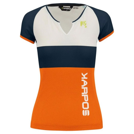 T-Shirt Karpos MOVED EVO W JERSEY Scarlet Ibis/Outer Sp