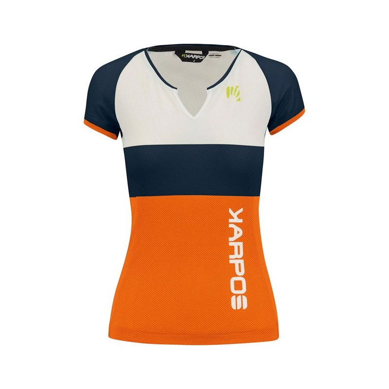 Tričko Karpos MOVED EVO W JERSEY Scarlet Ibis/Outer Sp