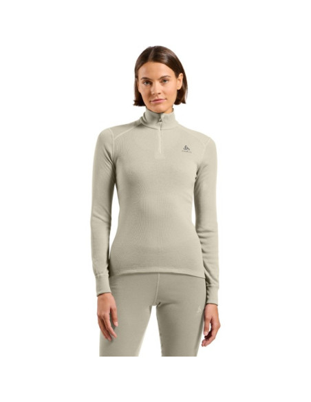 Tričko Odlo TOP TURTLE LS HZ ACT WARM Agate Gray