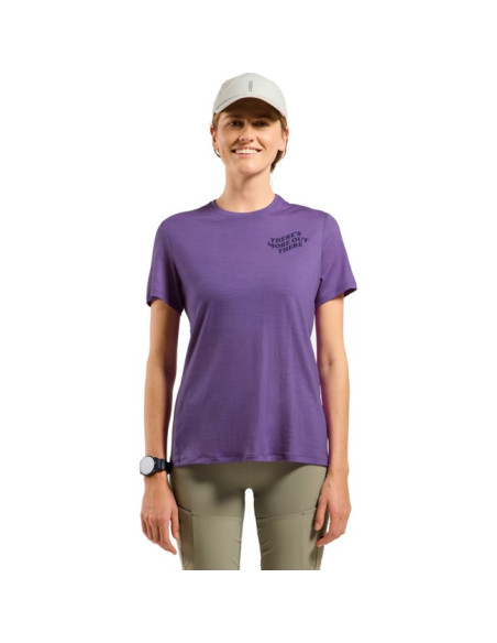 T-Shirt Odlo CREW SS THERE'S MORE MERINO 160 Afterpar