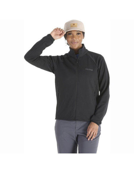 Fleece Marmot W LECONTE JKT Black