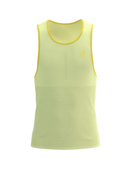 T-paita Compressport PRO RACING SINGLET M Elf Yellow