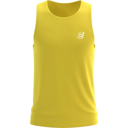 T-shirt Compressport PERFORMANCE SINGLET M Maize