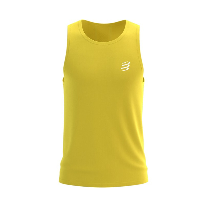 Marškinėliai Compressport PERFORMANCE SINGLET M Maize