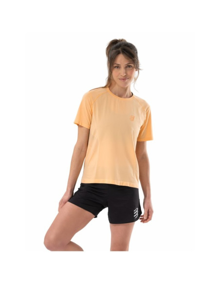 Tričko Compressport PERFORMANCE SS TSHIRT W Impala