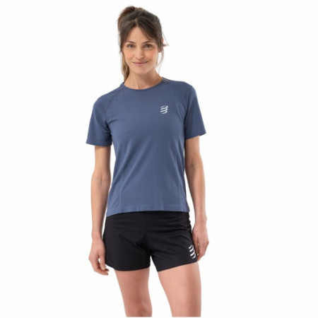 T-Shirt Compressport PERFORMANCE SS W Indigo
