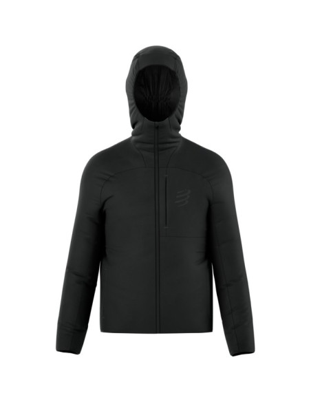 Jacket Compressport INTO THE WOOL JKT M 2.0 Black