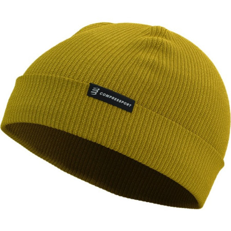 Hat Compressport PODIUM BEANIE Ceylon Yellow