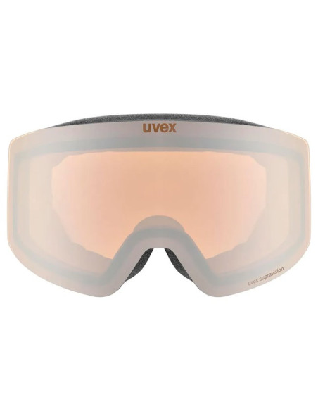 Maske Uvex PROVOQE FM black m. dl/silver S2