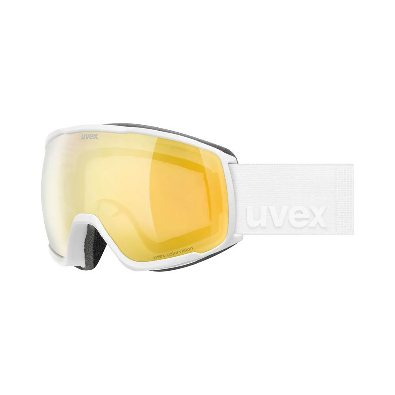 Maske Uvex VICTORIOUS S CV white m. SL/gold-g S2