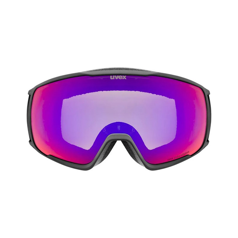 Naamio Uvex VICTORIOUS S CV black m. SL/ruby-g S2