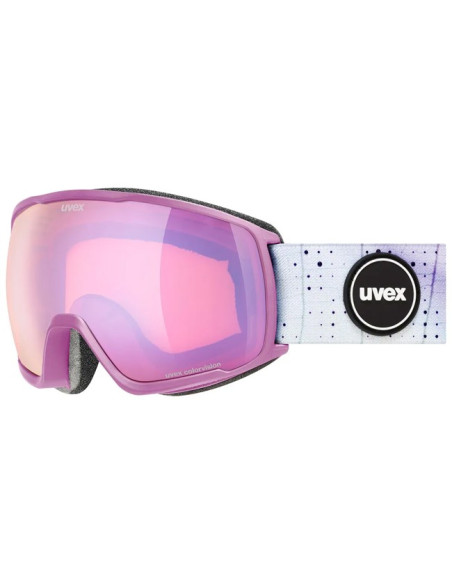 Maschera Uvex VICTORIOUS S CV plum m. SL/lilac-or S2