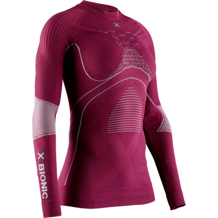 Póló X-bionic T-Shirt Ls Energy Accumr 4.0 W Plum/Perl