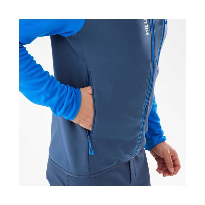 Fliskakna Millet SENECA JKT M Dark Denim/Icon Blue