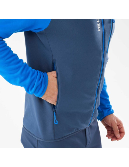 Podszewka polarowa Millet SENECA JKT M Dark Denim/Icon Blue