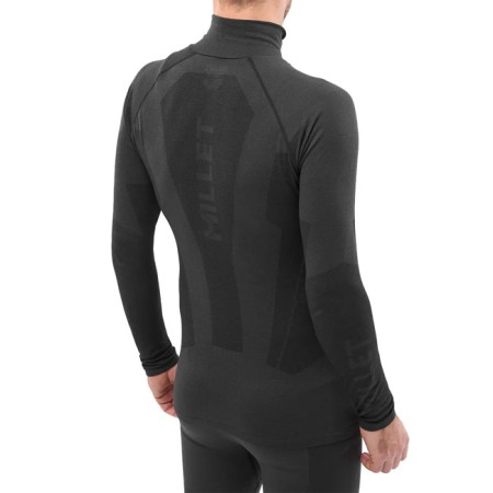 T-shirt Millet DRYNAMIC SOFT LS 1/2 ZIP M Black-Noir 2