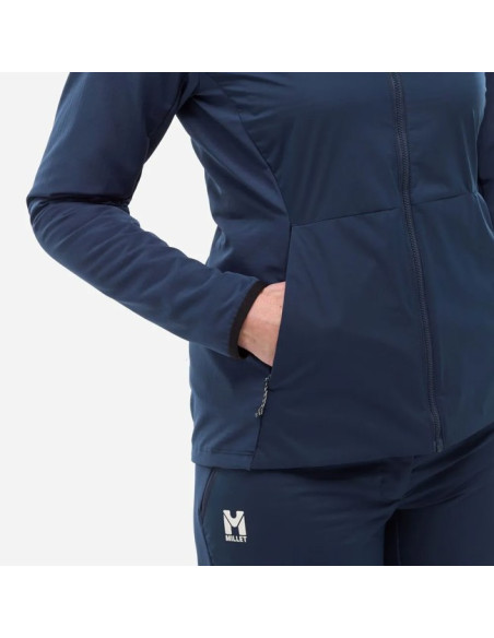 Casaco Millet SENECA HYBRID HOODIE W Saphir