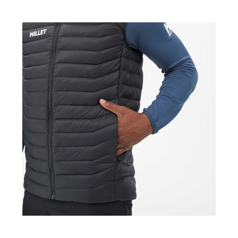 Vesta Millet KAMET LIGHT DOWN VEST M Black-Noir