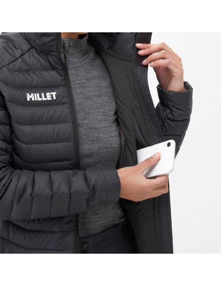 Bunda Millet KAMET LIGHT DOWN JKT W Black-Noir