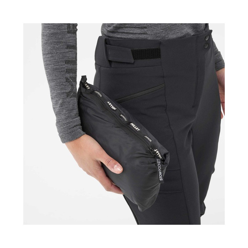 Kabát Millet KAMET LIGHT DOWN JKT W Black-Noir