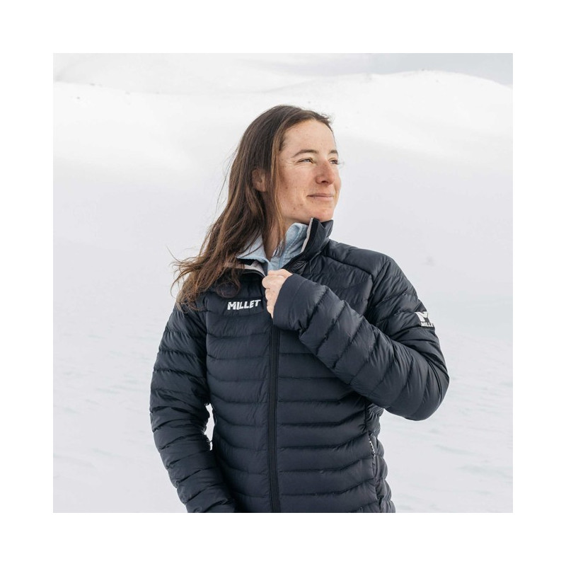 Kabát Millet KAMET LIGHT DOWN JKT W Black-Noir