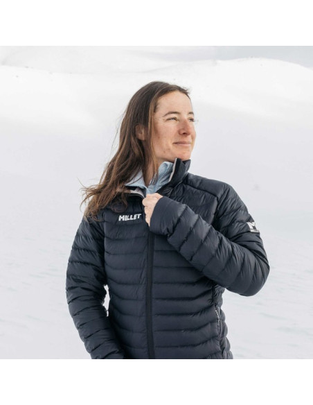 Kabát Millet KAMET LIGHT DOWN JKT W Black-Noir