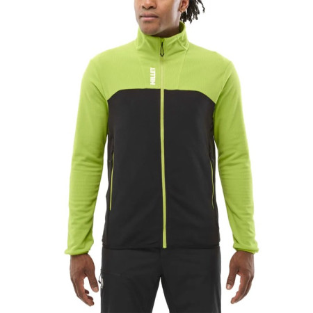 Flisinis megztinis Millet UBIC LIGHTGRID JKT M Macaw Green/Black
