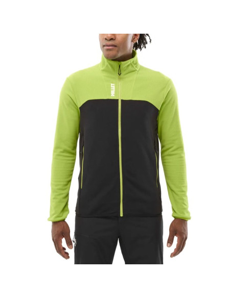 Forro polar Millet UBIC LIGHTGRID JKT M Macaw Green/Black