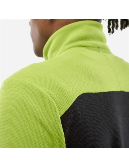 Polarfleece Millet UBIC LIGHTGRID JKT M Macaw Green/Black