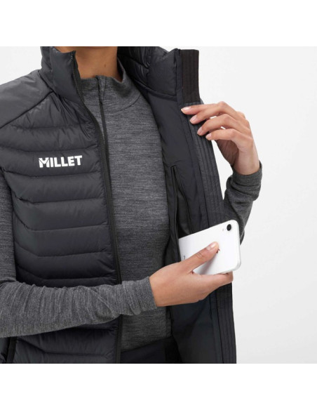 Vest Millet KAMET LIGHT DOWN W Black-Noir