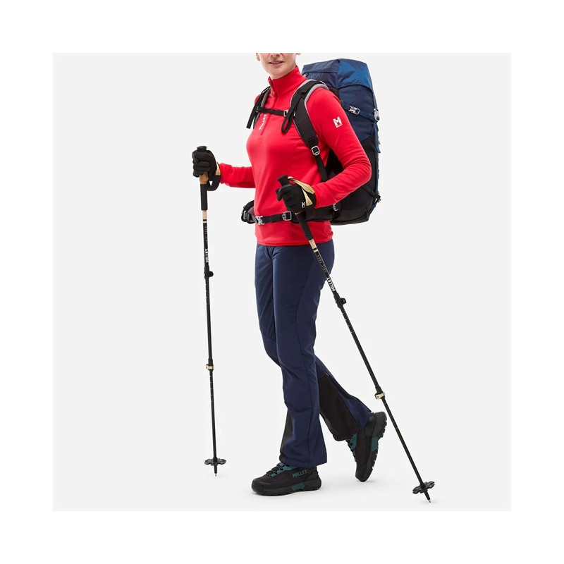 Polarfleece Millet SENECA PO W Red - Rouge