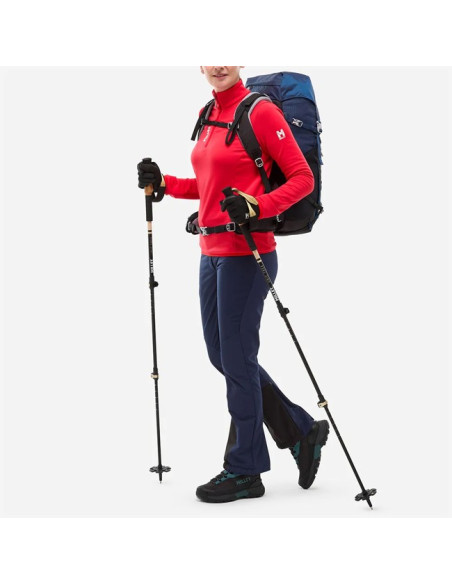 Flisinis megztinis Millet SENECA PO W Red - Rouge